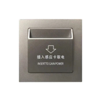 Interruptor iInteligente Hotel IC Card Energy Saving Switch Smart Any Card Power Saver