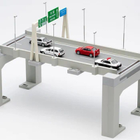24.2 Tomytec Tomica TLV 10A 11A Expressway Scene Limited Edition Simulation Alloy Static Car Model Toy Gift