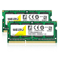Memoria Ram DDR4 4GB 8GB 16GB 2133MHZ 2400MHZ 2666MHZ 3200mhz PC4 17000 19200 21300 Sodimm Notebook Ddr4 Laptop 16GB Memory RAM