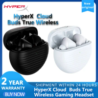 HyperX Cloud Buds True Wireless TWS Earbuds Gaming Mode Bluetooth Compatible Long-Lasting Battery 3 Silicone Ear Tip Size