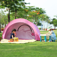 帳篷戶外露營遮陽棚野營可折疊沙灘防曬自動速開單人免安裝一體式-快速出貨