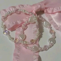 Gelang Manik Manik Feminin Aesthetic Korea By Rain Bracelet || Gelang Manik Elastis || Gelang Manik
