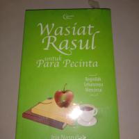 buku ori wasiat rasul untuk para pecinta