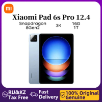 Xiaomi Mi Tablet 6S Pro 12.4-inch Snapdragon 8Gen2 3K 144 Hz Ultra HD Screen 10,000 mAh High Power 120W Fast Charge Tablet PC