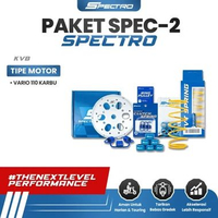 Spectro Paket Spec 2 Vario 110 Karbu Mangkok Ganda Roller Ring Per Sentri CVT Kirian Racing KVB 10 G