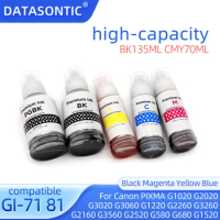 New GI-11 GI-21 GI-41 GI-51 GI-71 GI-81 GI-91 refill ink For Canon PIXMA G1020 G2020 G3020 G3060 G1220 G2260 G3260 G2160 printer