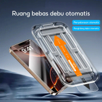 Untuk iPhone Kit Penghilang Debu Otomatis Penyelarasan Otomatis Penutup Penuh Anti spy 11/12/13/14/1