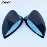 Real Carbon Fiber JDM Mirror For Side Door Spoon Style Car Rearview Mirrors For Honda GE6 GE8 08-13