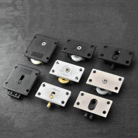 Bánh xe ray trượt cửa tủ kiểu cũ lên xuống