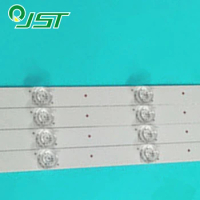 100% New 4pcs/Kit LED Strips for CHIQ 58 TV U58G5500 U58G7N