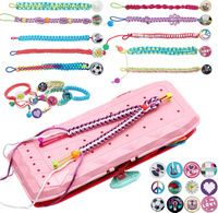YOPYCCD Friendship Bracelet Making Kit for Girls String Bracelets Maker Arts and Crafts Kids Jewelry