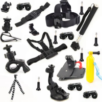 Kit Travel Set Professional Accessories Bundle Kit for Sony HDR-AS30V HDR-AS100V AS200V AS20V X1000V Sony Action Cam