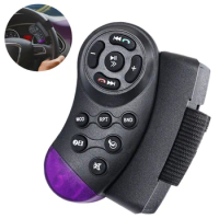 Car Steering Wheel Wireless Remote Control Switch MP3 MP5 Media Music Player 11-Key Button Car DVD CD Controller