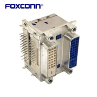 Foxconn QH11121-DADF-4F Double Deck DVI-D+DVI-I Cross One word Interface