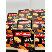 Combo 10 hộp cafe phố đen đá hòa tan MacCoffee 2in1,hộp 10 gói thơm ngon.