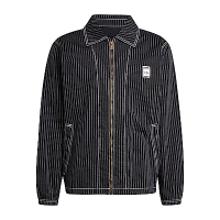 Adidas Wab Nylon Coa JP4485 男 外套 運動外套 休閒穿搭 條紋 黑
