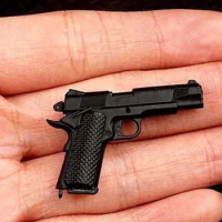 1/6 Scale Soldier Weapon Model Accessories Colt M1911 Semi-automatic Pistol Model for 12'' Soldier Action Figure Toy