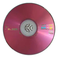Wholesale 5 Discs A+ Data Blank CD-R Audio Music 40x 700MB CD-R