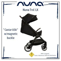 Nuna Trvl LX Stroller / Kereta Dorong Bayi Caviar USA