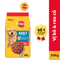 Pedigree Large Dog Food Beef and Vegetable Flavor - Complete Nutrition for a Happy & Healthy 1+ Year