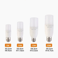 Ready Stock LED Stick Bulb / Energy Saving LED Bulb / E27 LED Bulb White Yellow LED Bulb SPLighting