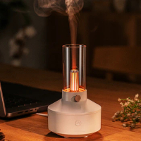 MIJIA Retro Candlelight Silent Humidifier Kerosene Lamp Aroma Diffuser Air Humidifier USB Ultrasonic Essential Oil Diffuser