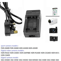 Replacement Camera Charger for Sony DSC-WX700 DSC-HX99 ZV-1 DSC-RXI1R DSC-RX100M5 DSC-RX100M6 DSC-RX100M5A DSC-RX1RM2 DSC-RX100M