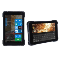 Windows 10 OS 8 inch Rugged Tablet Waterproof IP67 2G RAM 64G ROM Barcode Scanner Industrial PC