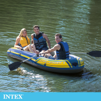 INTEX 探險者CHALLENGER 3人座休閒橡皮艇 (68370)