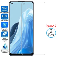 tempered glass for oppo reno7 4g 5g protective glass screen protector on reno 7 safety phone film 6.43 opp opo remo