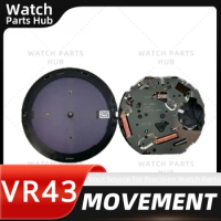 New Japanese Seiko VR43A/VR43B VR42 Movement Eco-Drive VR43 Single Calendar Solar Movement Watch Accessories