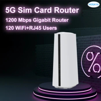 5G Router 120 network users SIM card slot CPE WiFi router compatible 4G router wireless modem WiFi Hotspot