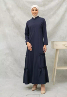 EPC Eddy P Chandra EPC Gamis Malika - Navy Blue - Essential Collection