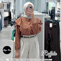 Ruffella blouse crinkle airflow