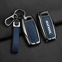 [มีจำหน่าย] เคสกุญแจรถอัลลอยสำหรับ Haval H6 Jolion H2 H2s H1 2022 2023 H5 M4 H9 คุณภาพสูง หนังอัลลอย