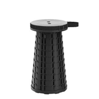 迷你彩虹山地野營用品堅實行動式伸縮凳多功能塑膠摺疊凳椅子