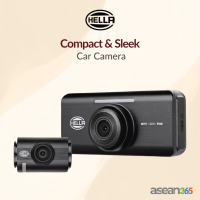 HELLA DR 820 Dash Camera Compact & Sleek | German Brand 2CH