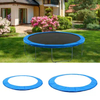 10/12 feet Trampoline Pad Protection Cover Waterproof Trampoline Edge Cover Replacement Mat Smooth Round Universal Sponge Pad