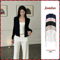 Áo Khoác Cardigan Dáng Vừa cotton lông mịn Justdun-304COD VN