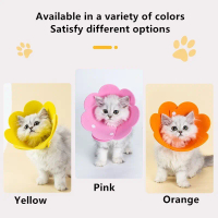 Cat Collar Cone Pet Elizabeth Collar Cat Neck Colar Kolar Kucing Sakit Cute Kitten E Coller Koler Le