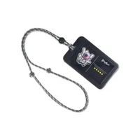 YOiRust Lanyard ID CARD Name Tag Tali Prusik 2 Muka Abu Abu