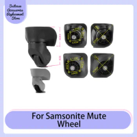 For Samsonite Mute Wheel Universal Wheel Replacement Suitcase Rotating Smooth Silent Shock Absorbing Wheels Travel Accessories