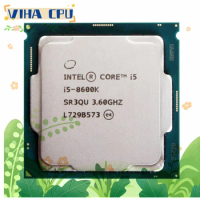 Intel Core i5-8600K i5 8600K 3.6 GHz Six-Core Six-Thread CPU Processor 9M 91W LGA 1151