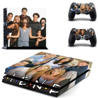 Friends Film PS4 Skin Sticker For Sony PlayStation 4 Console and Controllers PS4 Skins Stickers Vinyl