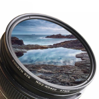 37/40.5/43/46/49/52/55/58/62/67/72/77/82/86mm ND Fader ND2-400 Variable Neutral Density Filter for Canon Nikon Sony Camera Lens