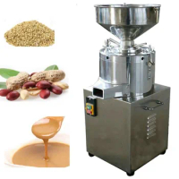 Fully Automatic Grinder Peanut Butter Tahini Nut Sauce Cocoa Sauce Chopper Powder Machine Refiner