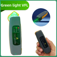 Green light Visual Fault Locator Fiber Optic Cable Tester 10Km Range fiber optic equipment FTTH Red Light Pen VFL