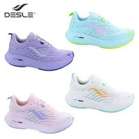 Sepatu Lari Wanita Desle Geya 40 PUTIH/TOSCA MUDA