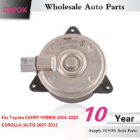 CAPQX For Toyota CAMRY HYBRID 2006-2016 COROLLA /ALTIS 2007-2013 Auto Electronic Cooling Fan Radiator Motor OEM# 16363-0H1300