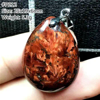 Top Natural Red Pietersite Necklace Pendant For Women Lady Man Crystal Oval Beads Water Drop Namibia Energy Stone Jewelry AAAAA